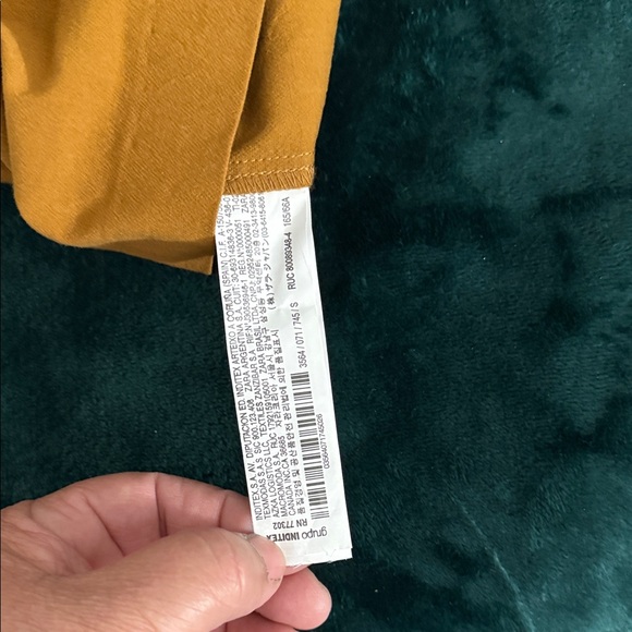 Zara Women's Ochre Mini Skirt - Picture 8 of 9